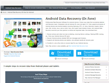 Tablet Screenshot of android-data-recovery-software.com